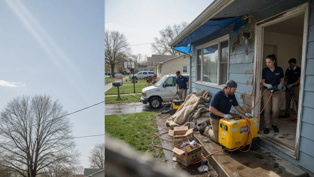 Basement Flood Cleanup in Hustonville, KY near me
